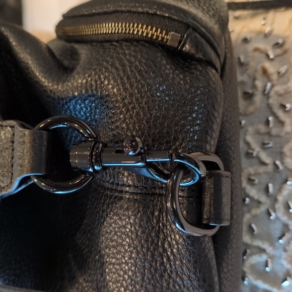 Rebecca Medium Julian Backpack black brand new with tags and dust cover - Picture 4 of 12